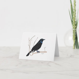 Blackbird Note Card