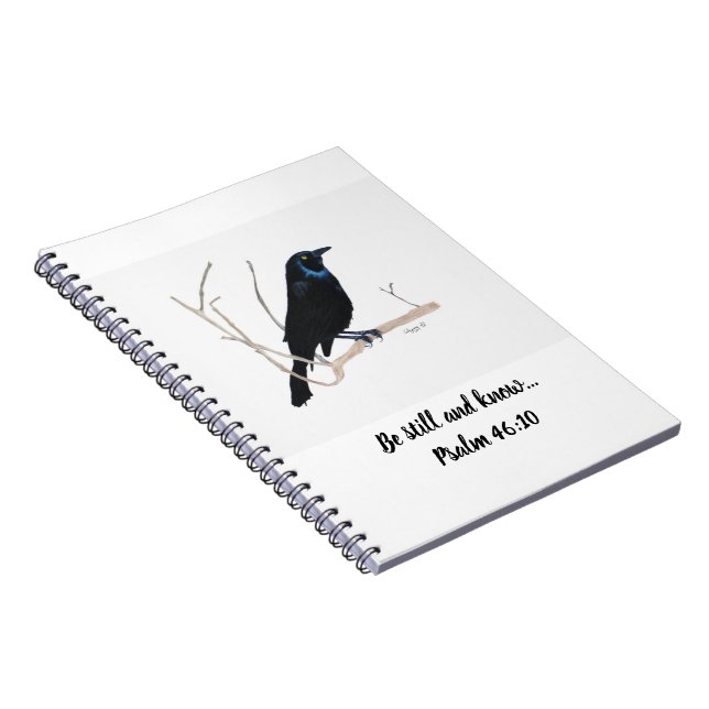 Blackbird Notebook (Right Side)