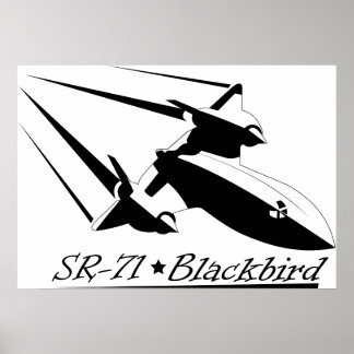 Blackbird SR-71 Poster
