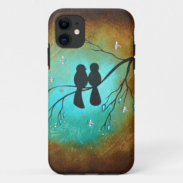 Blackbirds and Dragonflies i-Phone 5 Case (Back)