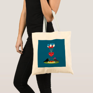 Blackbird's Spaghetti Meatballs Valentine's Date Tote Bag