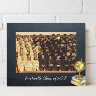 Blackboard Graduation Photo Plaque 8x10