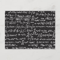 Blackboard Math Equations