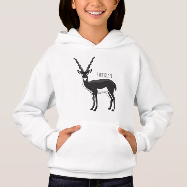 Blackbuck antelope illustration  (Front)