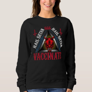 Blackcraft Satanic Occult Witch Goth Evil 666 Hail Sweatshirt