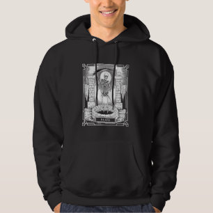 Blackcraft Witchy Skeleton Death the Grim Reaper T Hoodie