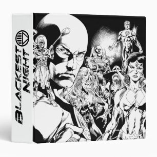 Blackest Night Comic Panel 2 Binder