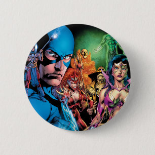 Blackest Night Comic Panel 2 - Colour Inch Round Button