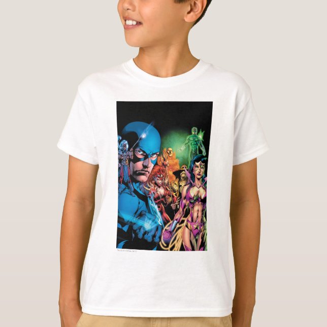 Blackest Night Comic Panel 2 - Colour T-Shirt (Front)