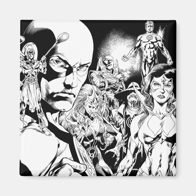 Blackest Night Comic Panel 2 Magnet (Front)
