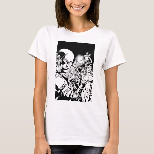 Blackest Night Comic Panel 2 T-Shirt (Front)