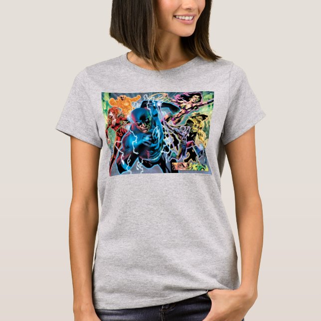 Blackest Night Comic Panel - Color T-Shirt (Front)