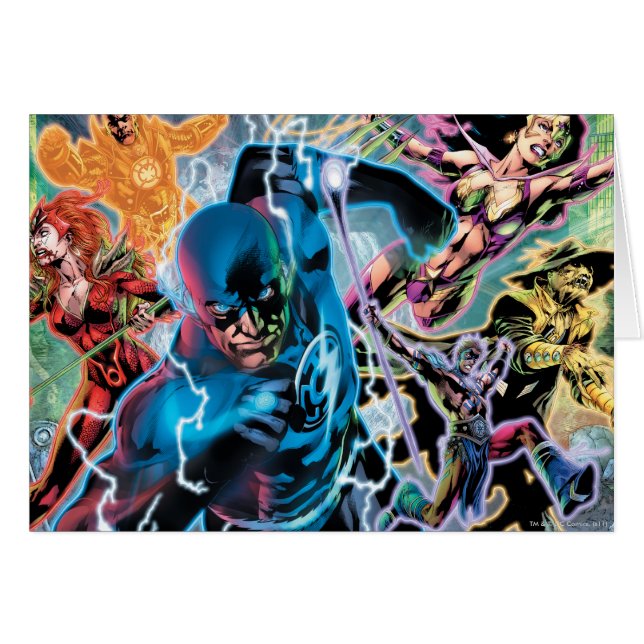 Blackest Night Comic Panel - Colour (Front Horizontal)