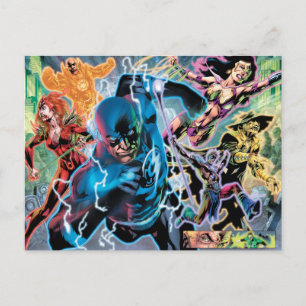 Blackest Night Comic Panel - Colour Postcard