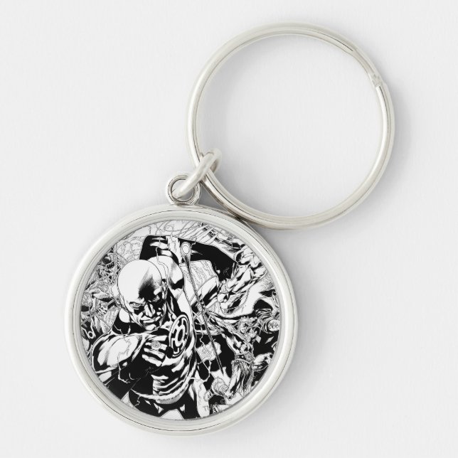 Blackest Night Comic Panel Keychain (Front)