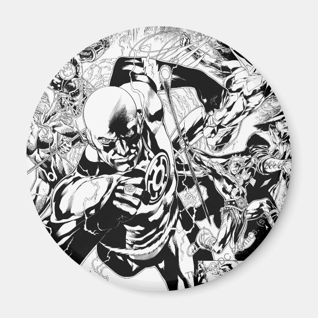 Blackest Night Comic Panel Magnet (Front)