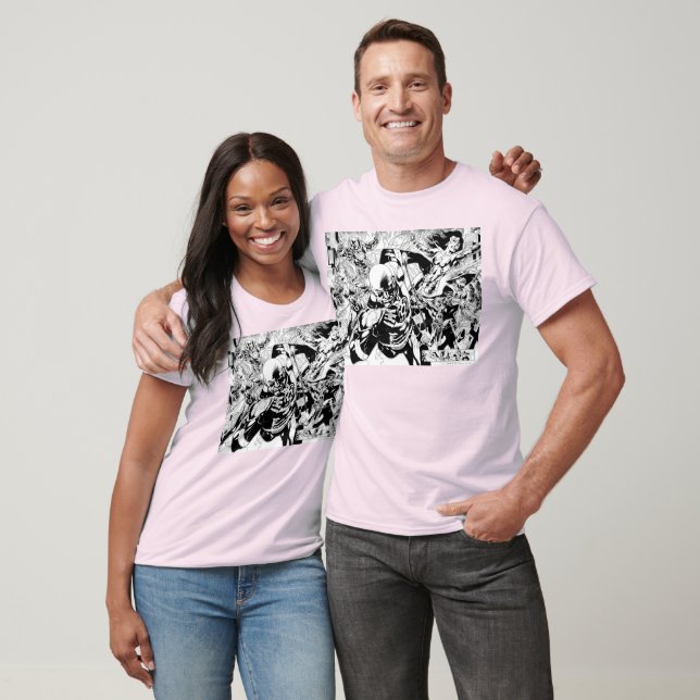 Blackest Night Comic Panel T-Shirt (Unisex)