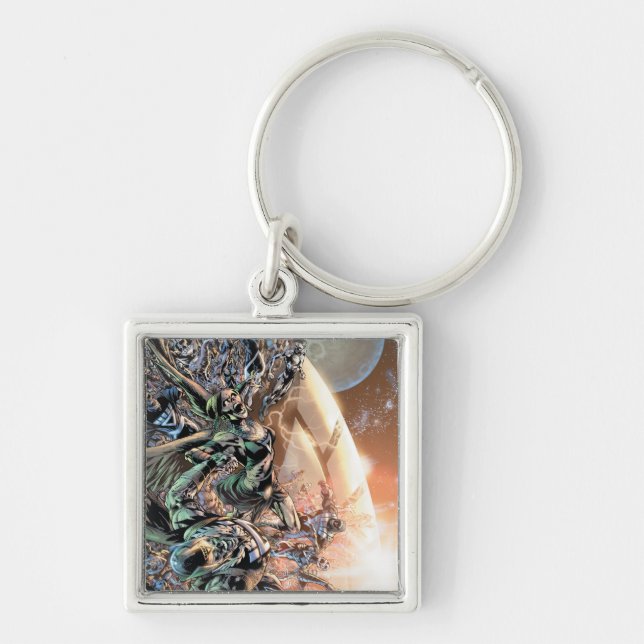 Blackest Night Group and Moon Keychain (Front)