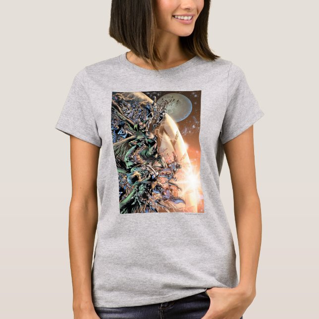 Blackest Night Group and Moon T-Shirt (Front)