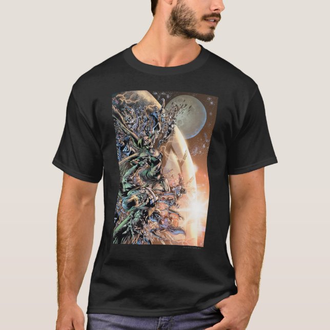 Blackest Night Group and Moon T-Shirt (Front)