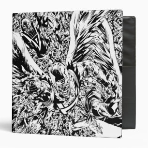 Blackest Night Group Painting - Black and White Binder