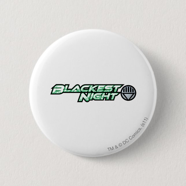 Blackest Night Logo 2 2 Inch Round Button (Front)