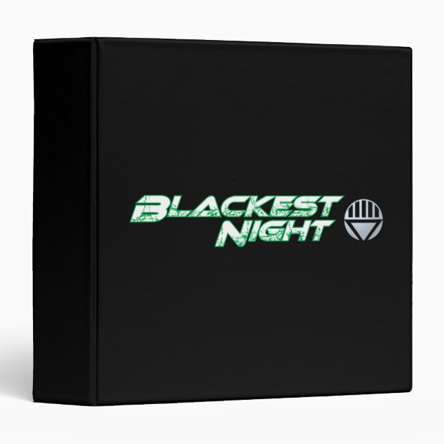 Blackest Night Logo 2 Binder (Front/Spine)
