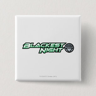 Blackest Night Logo 2 Inch Square Button