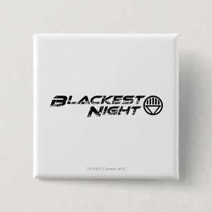 Blackest Night Logo 2 Inch Square Button