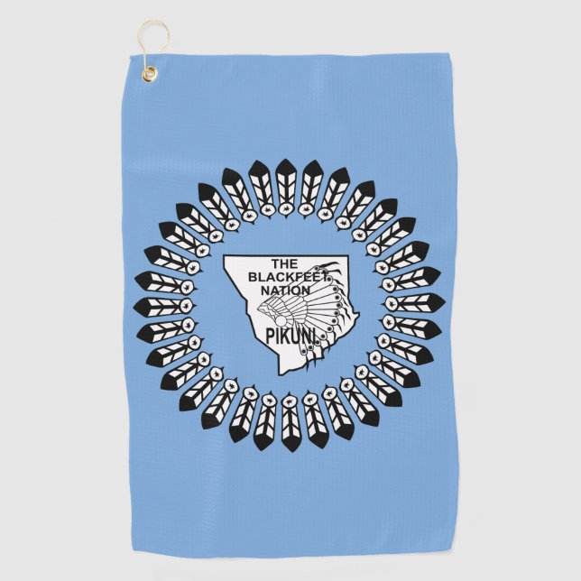 Blackfeet Nation  Golf Towel (Front)