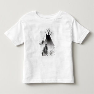 Blackfoot Brave, near Calgary, Alberta, 1889 Toddler T-shirt