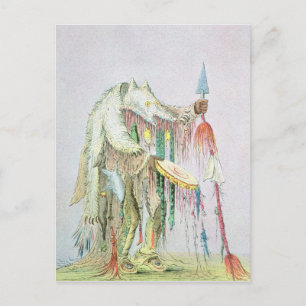 Blackfoot Medicine Man Postcard