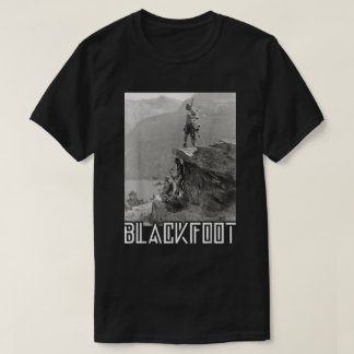 Blackfoot Native American Indians At Glacier Natio T-Shirt