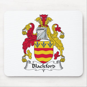 Blackford Family Crest Mouse Pad