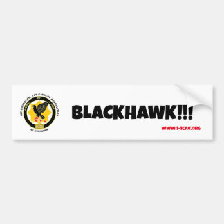 Blackhawk bumper sticker