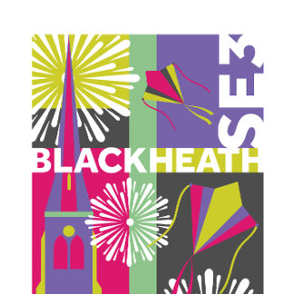 Blackheath, SE3 graphic design montage Poster