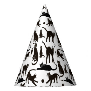 Blackie the Black Cat Party Hat