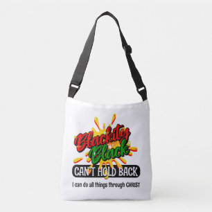 BLACKITY BLACK CAN'T HOLD BACK Christian Crossbody Bag