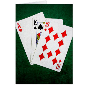 Blackjack 21 point - As, King, Ten