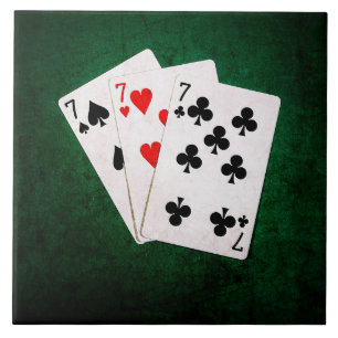 Blackjack 21 - Seven, Seven, Seven Tile