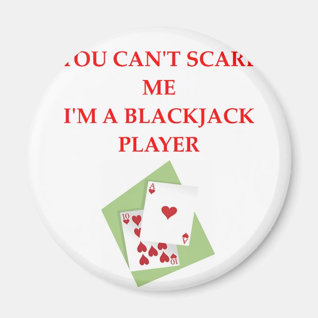 BLACKJACK.png Magnet (Front)