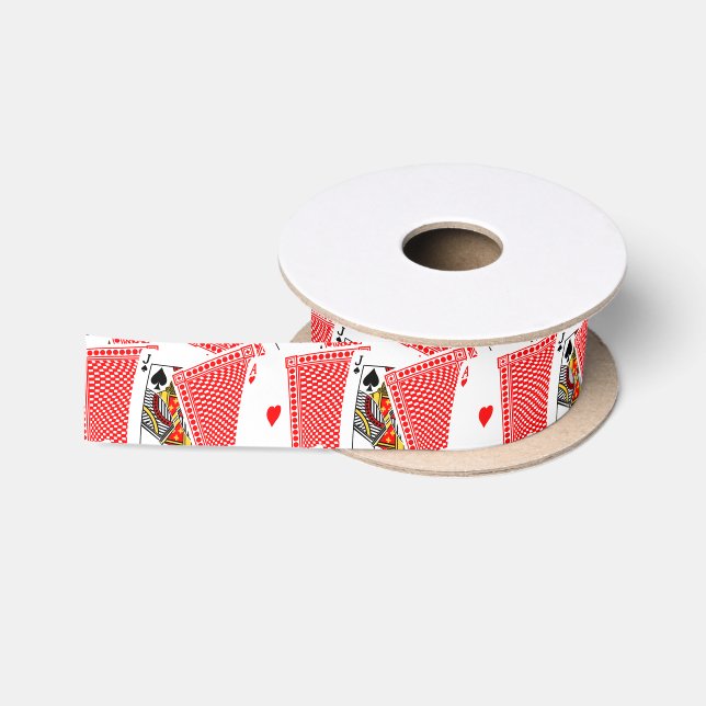 Blackjack Satin Ribbon (Spool)