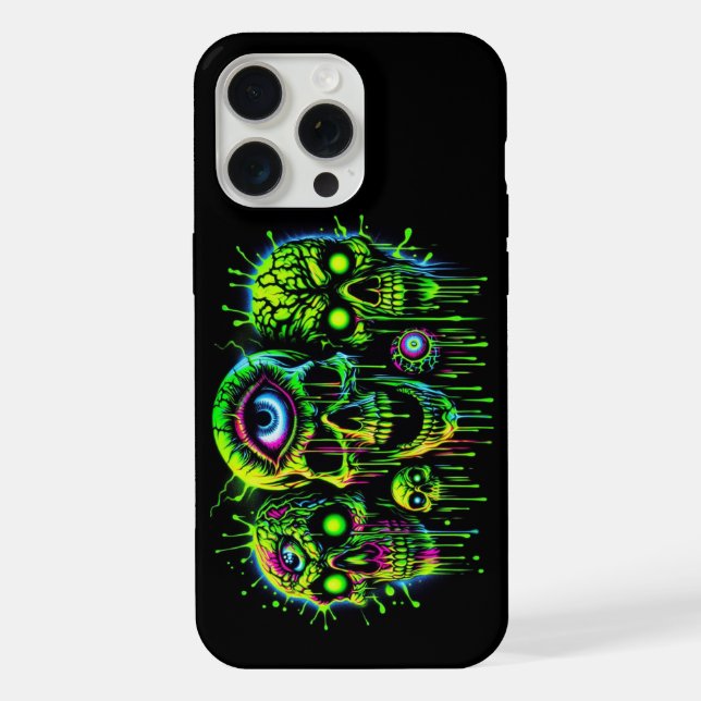  Blacklight Graffiti design iPhone Case (Back)