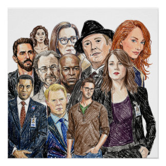 Blacklist - Collage Poster