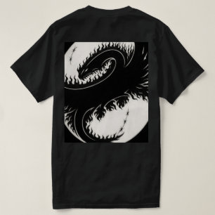 Blacklotus/ muurlotus records méditation T-shirt 1