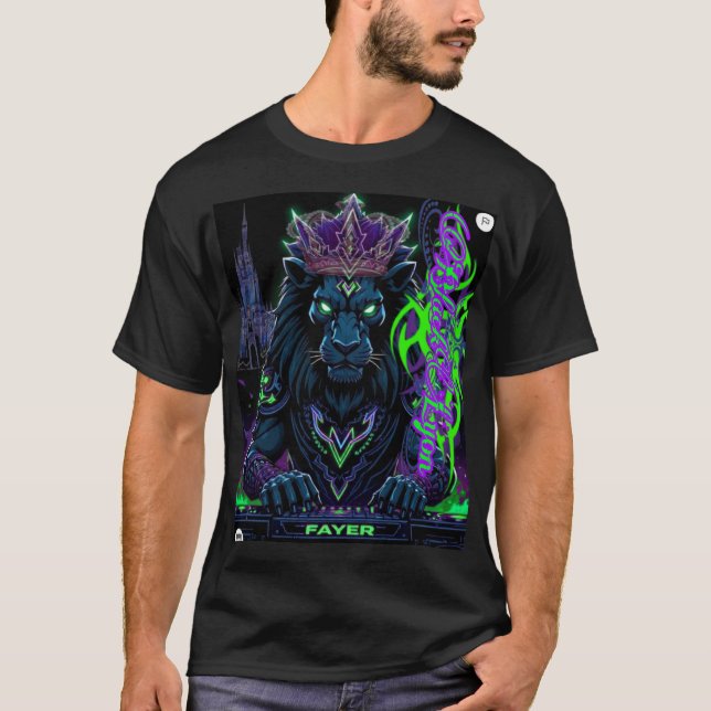 Blacklyon for djs 001 T-Shirt (Front)