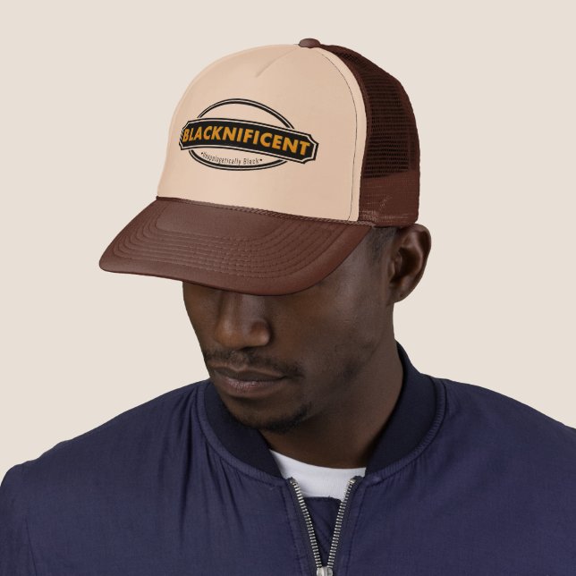 BLACKNIFICENT TRUCKER HAT (In Situ)