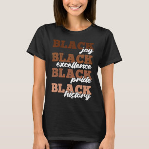 Blacknificient Afro proud dark skin Africa  1 T-Shirt