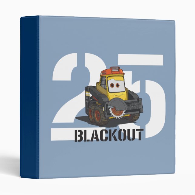 Blackout Character Art Binder (Front/Spine)