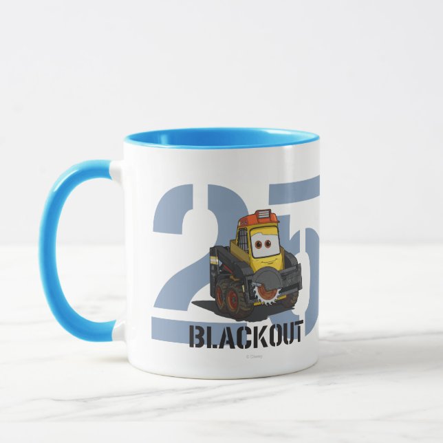 Blackout Character Art Mug (Left)